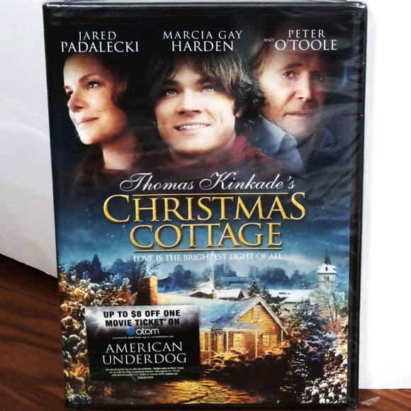 Thomas Kinkade's CHRISTMAS COTTAGE DVD Love is the Brightest Light of All - Picture 1 of 4